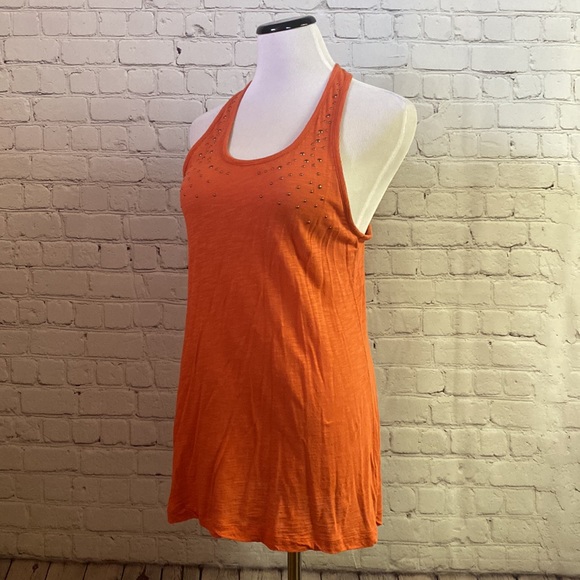 Mudd Racerback Tank with Rivet Detailing on Bust - Size Medium - Picture 2 of 10